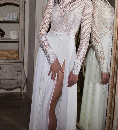 elegant, bride and portrait