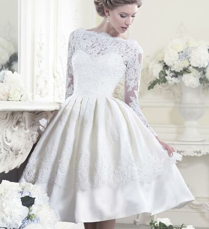 cute wedding dress, a-line wedding dress and fashion wedding dress