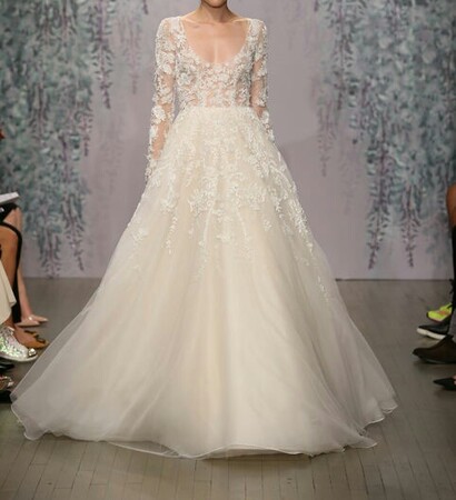 bride, monique and wedding dress