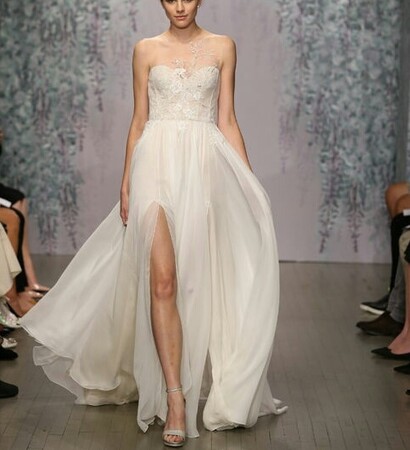 bride, monique and lhuillier