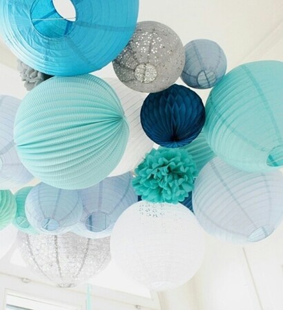 decoration, inspiration and blue