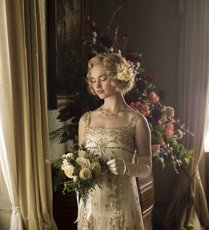 hair, dress and downtown abbey