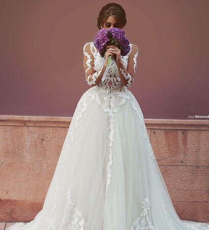 luxury wedding, beautiful wedding dress and wedding dress