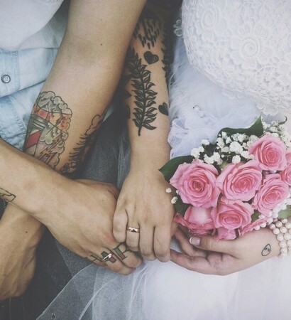 roses, marry and couples