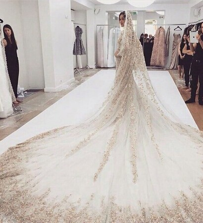 dress, back and wedding dress