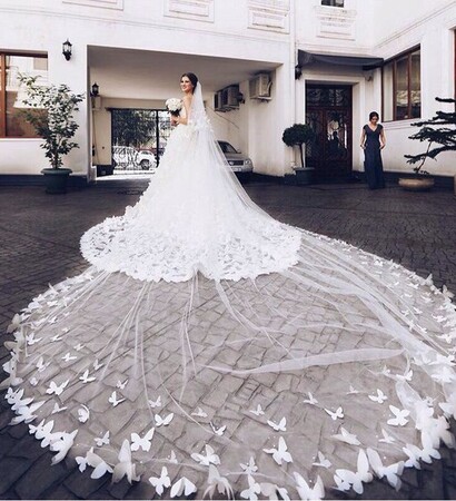 Dream, wedding dress and back