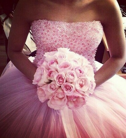 Fleurs, mariage and robe