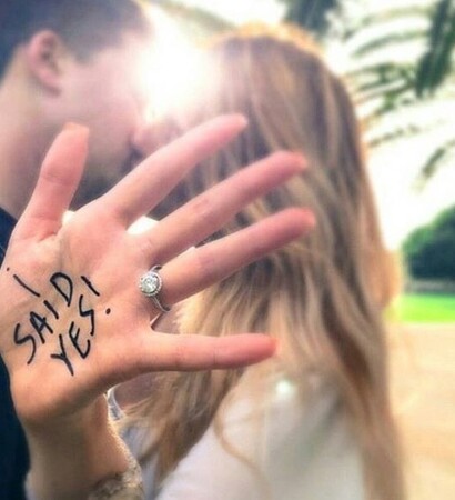 yes, propose and bride