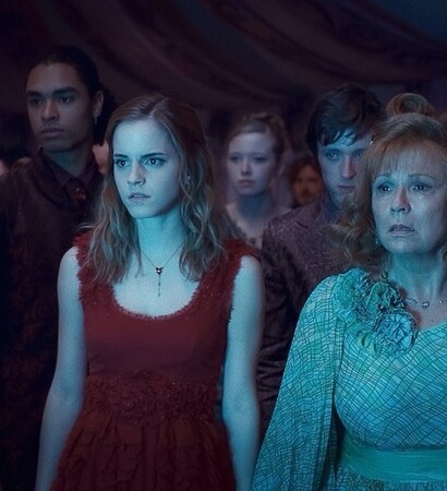 harry potter, hermione granger and molly weasley