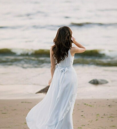 sky, girl and love