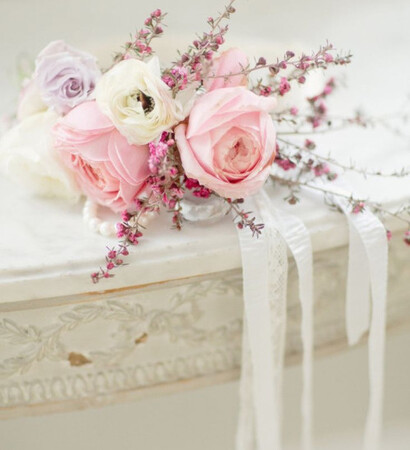 love, flowers and promess