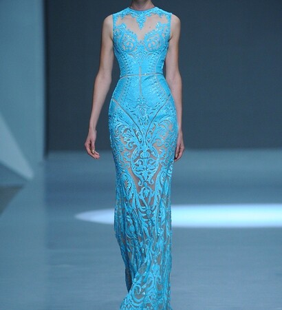 fashion, dress and runway