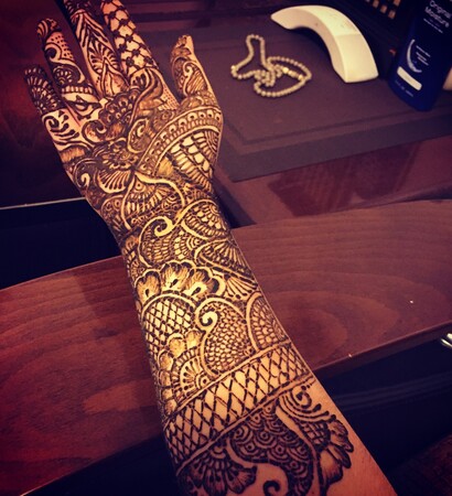 flowers, design and henna