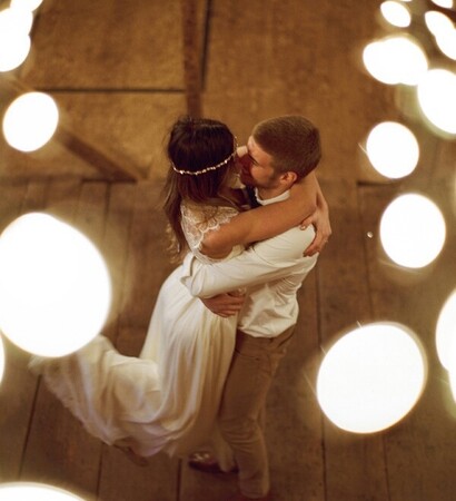 landscape, couple and pretty