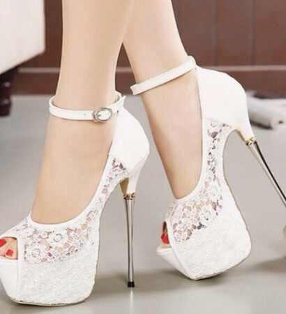 white, heels and ideas