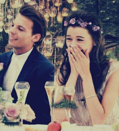 louis tomlinson, eleanor calder and wedding of louis'mum