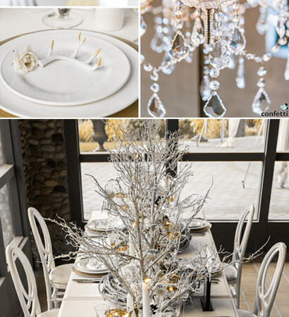 christmas table, confetti.co.uk and winter table
