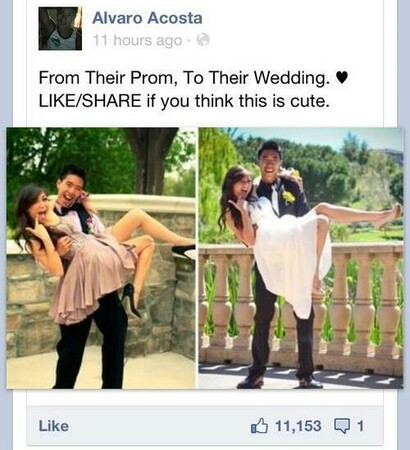 Prom, beautiful and true love