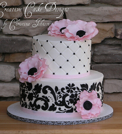 wedding cake, creative and girly