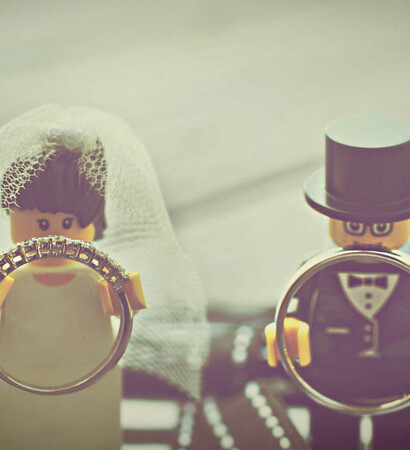 rings, lego and toys