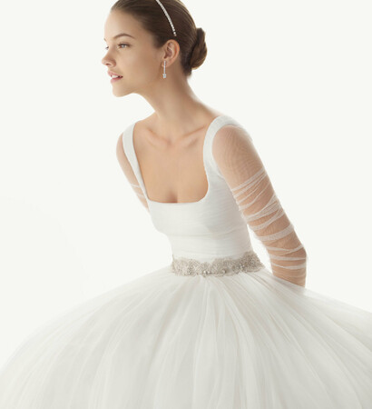 strass, bride and white