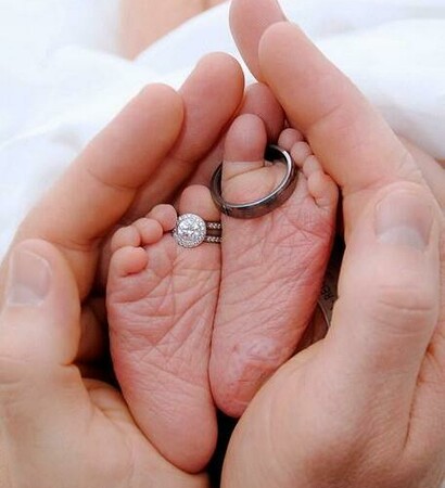 feet, love and ring