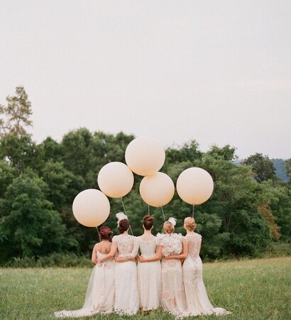 balloons, girls and cute