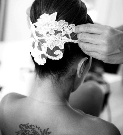 dani bolina and black and white