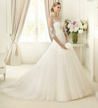 fashion, wedding dress and dress
