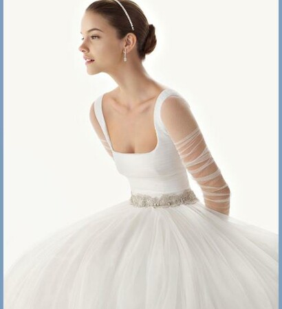 wedding dress, bride and barbara palvin