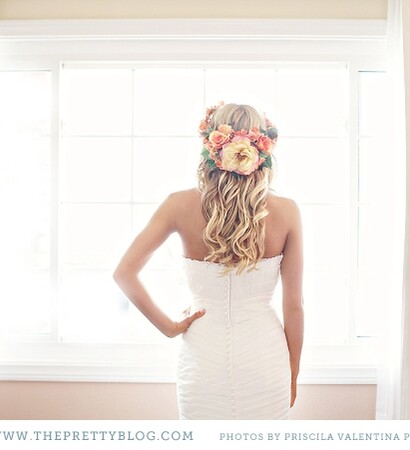 hippie, weddings and flowers