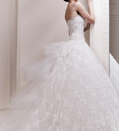 glamorous, cute and wedding dress
