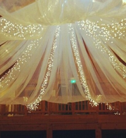 curtain, lights and cloth