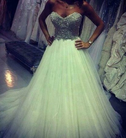 dress, white and fashion