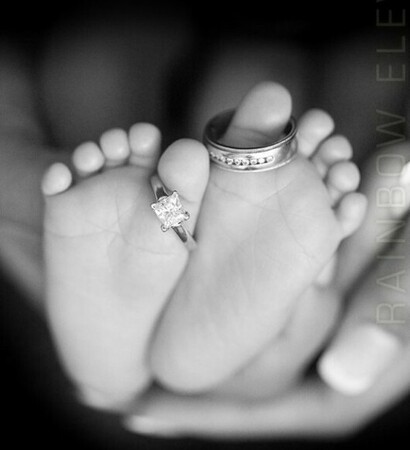 love, couple and baby