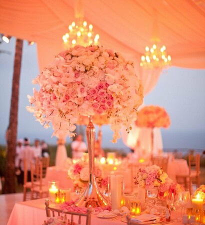 pink, feminine and romantic