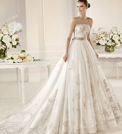 wedding dress, la sposa and luxurious