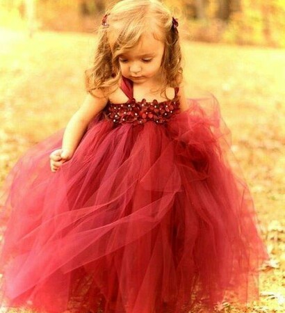 scarlet, red and dress