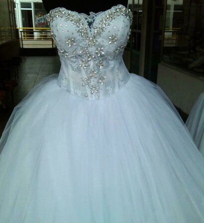 fashion, swarowski and wedding dress