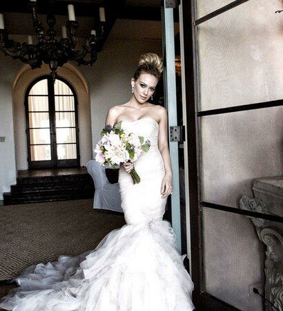 clothes, Hilary Duff and dress
