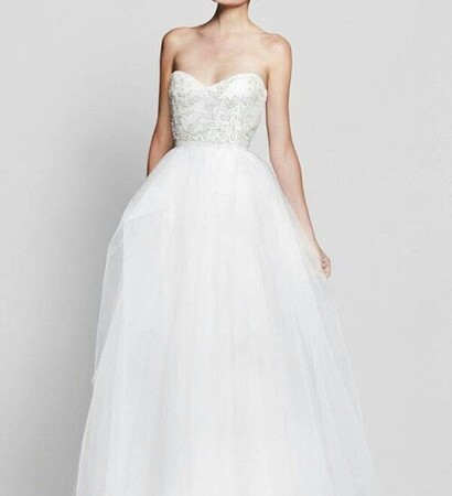 bride, wedding dress and white
