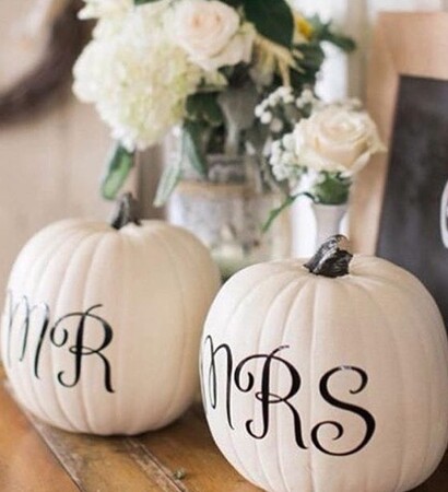 fall, wedding reception and rustic
