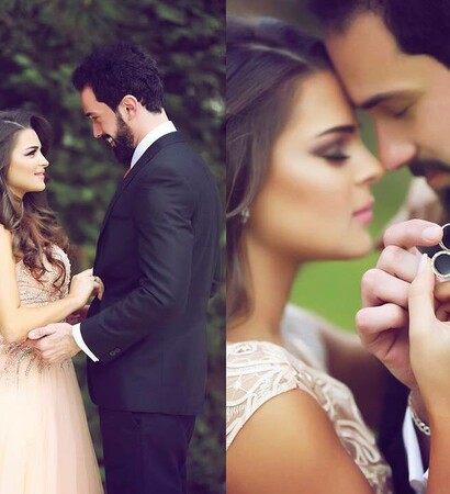 Relationship, hair style and bride