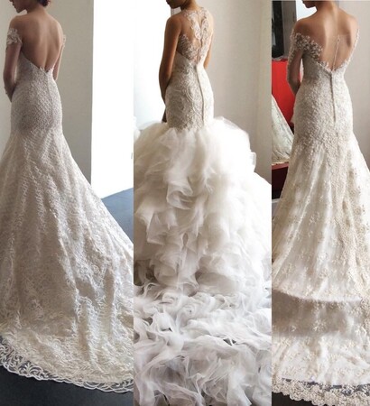 weddingceremony, dress and weddingdress