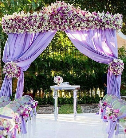 purple, decoration and flowers