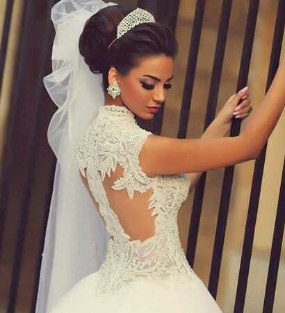 glam, wedding vibes and dress
