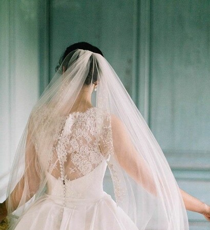 feminine, veil and cute