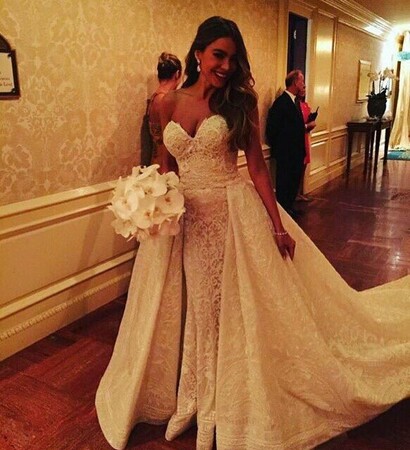 boda, sofia vergara and dress