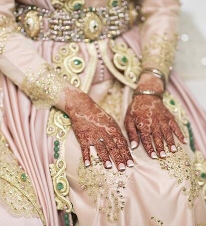 craftan, marriage and moroccan bride