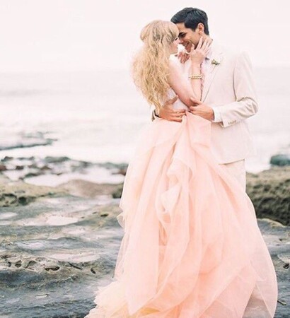 ocean, rose and pink
